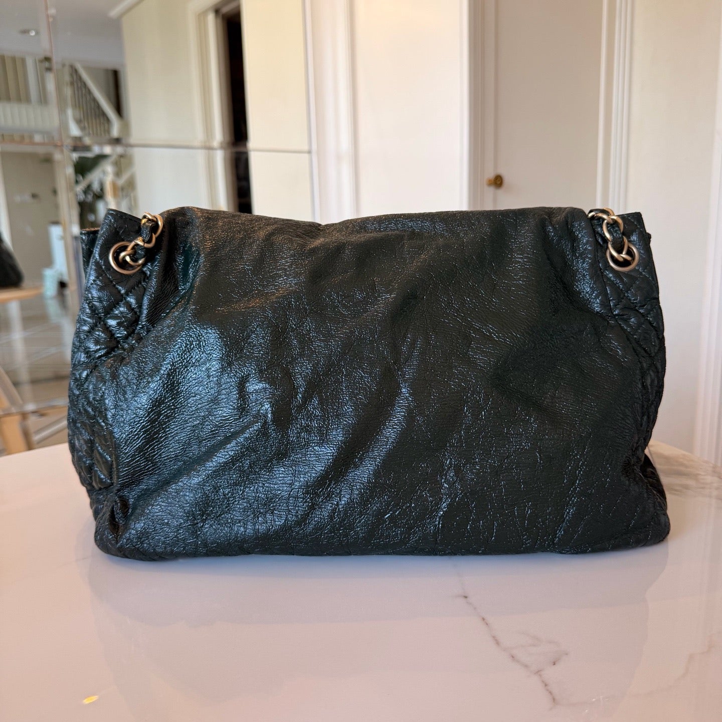Chanel - Other - Leather - Green - (large)