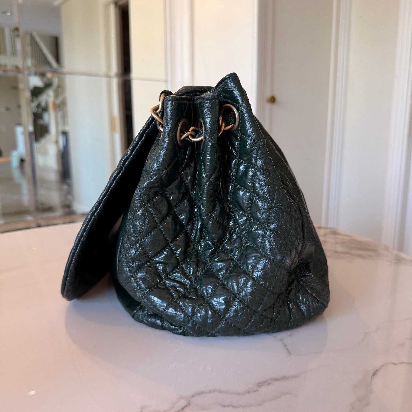 Chanel - Other - Leather - Green - (large)