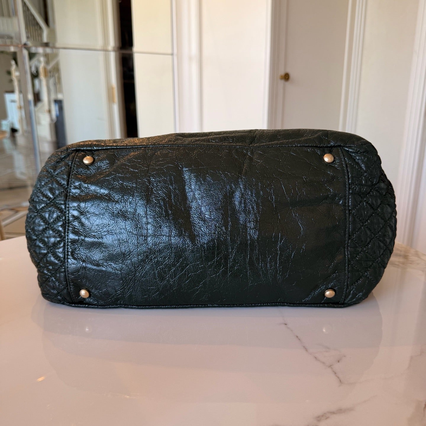 Chanel - Other - Leather - Green - (large)