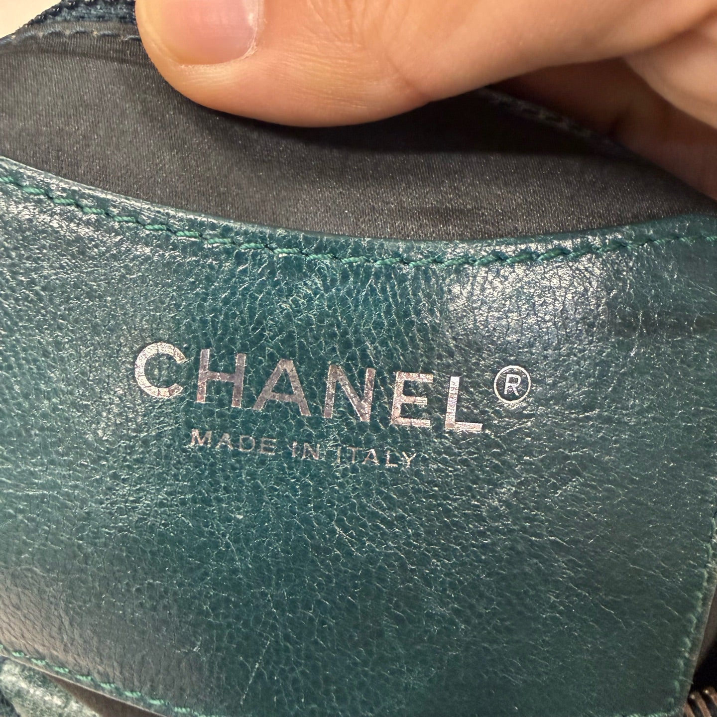 Chanel - Other - Leather - Green - (large)