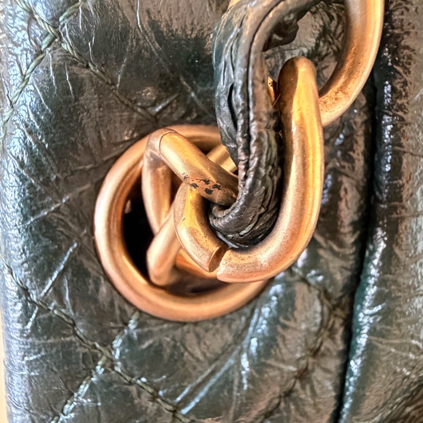 Chanel - Other - Leather - Green - (large)