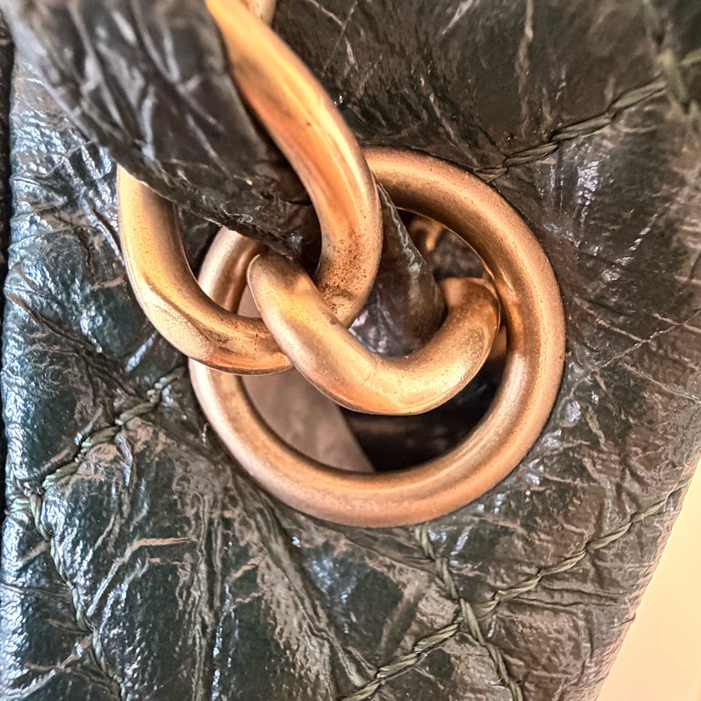 Chanel - Other - Leather - Green - (large)