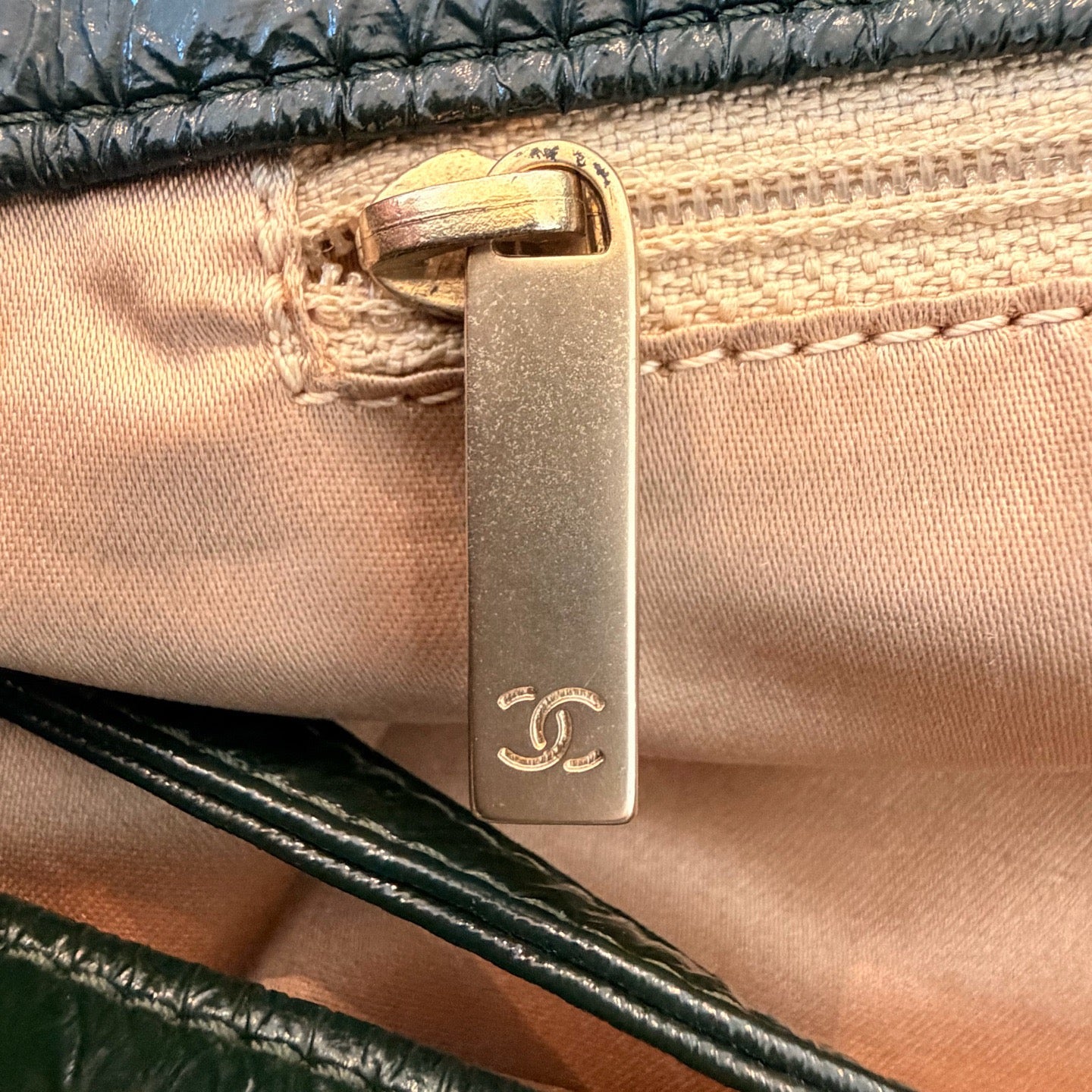 Chanel - Other - Leather - Green - (large)