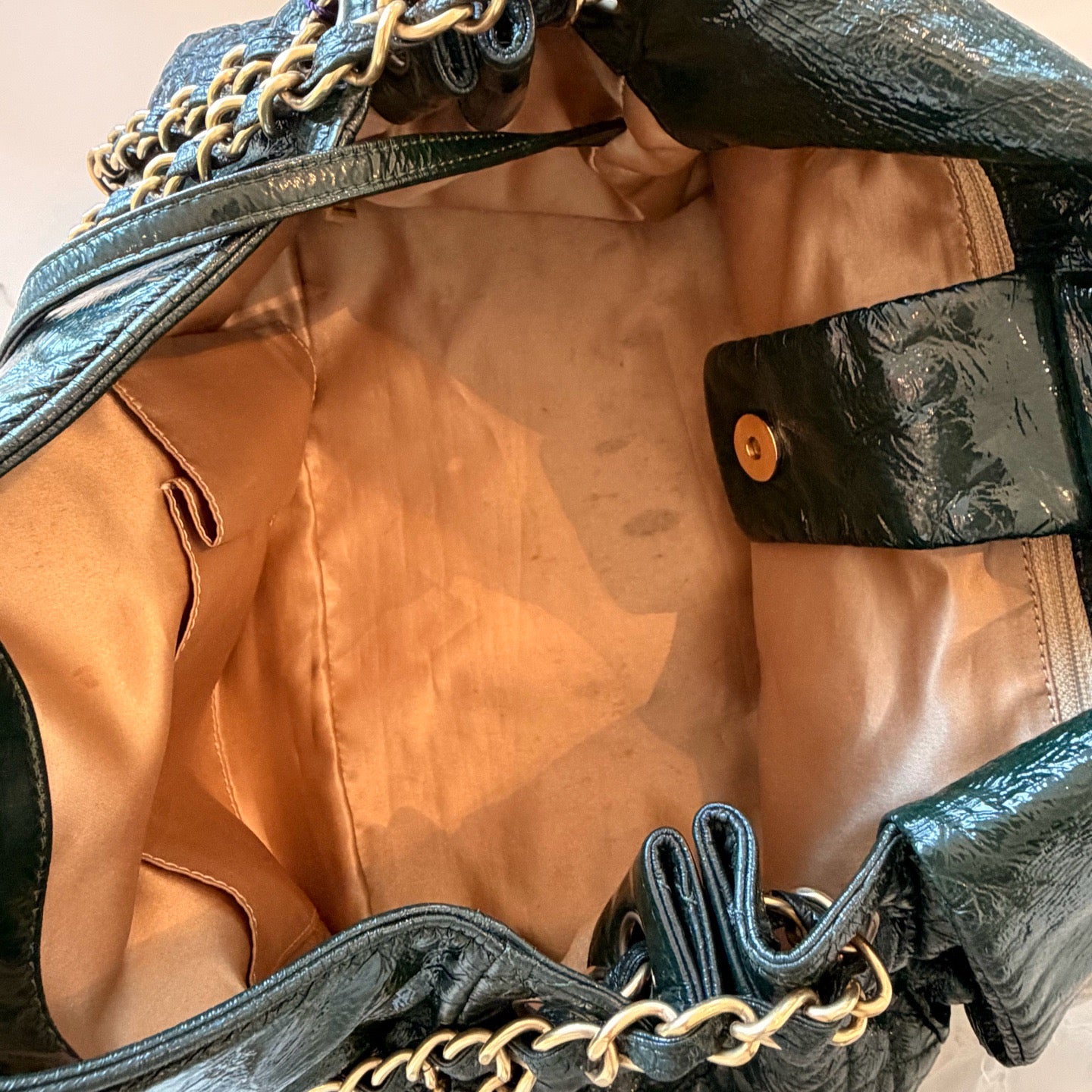 Chanel - Other - Leather - Green - (large)