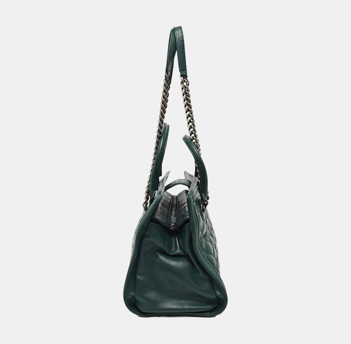 Chanel - Other - Leather - Green - (medium)