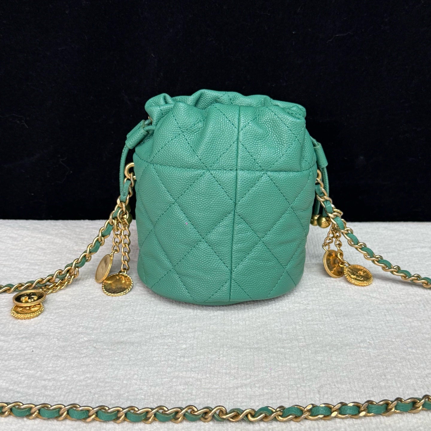 Chanel - Other - Leather - Green - (mini)