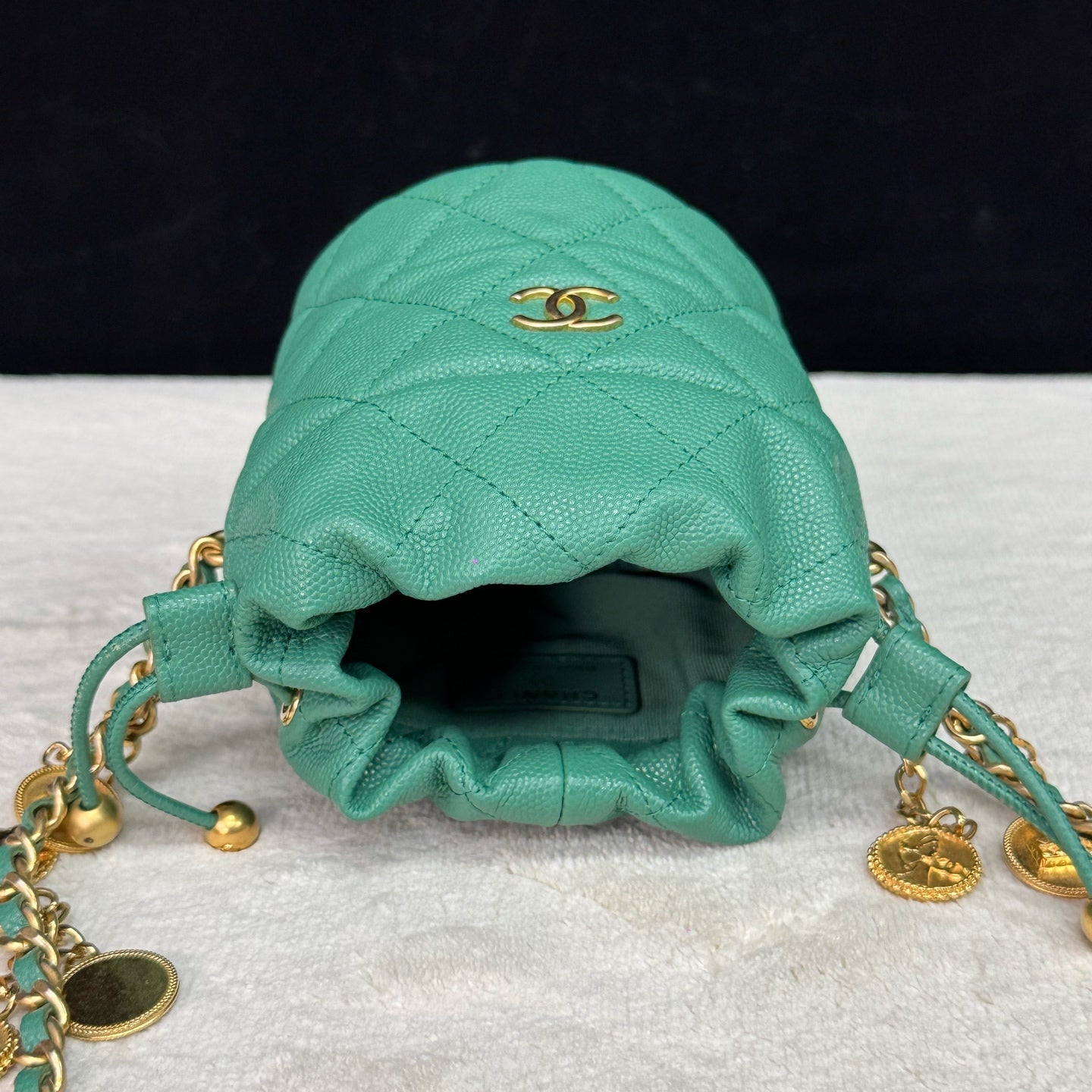 Chanel - Other - Leather - Green - (mini)