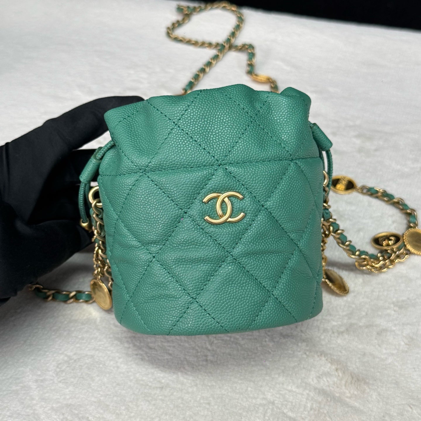 Chanel - Other - Leather - Green - (mini)
