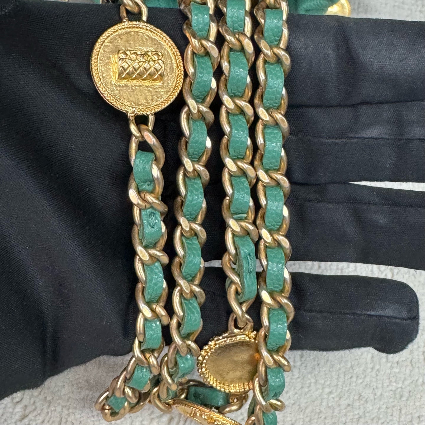 Chanel - Other - Leather - Green - (mini)