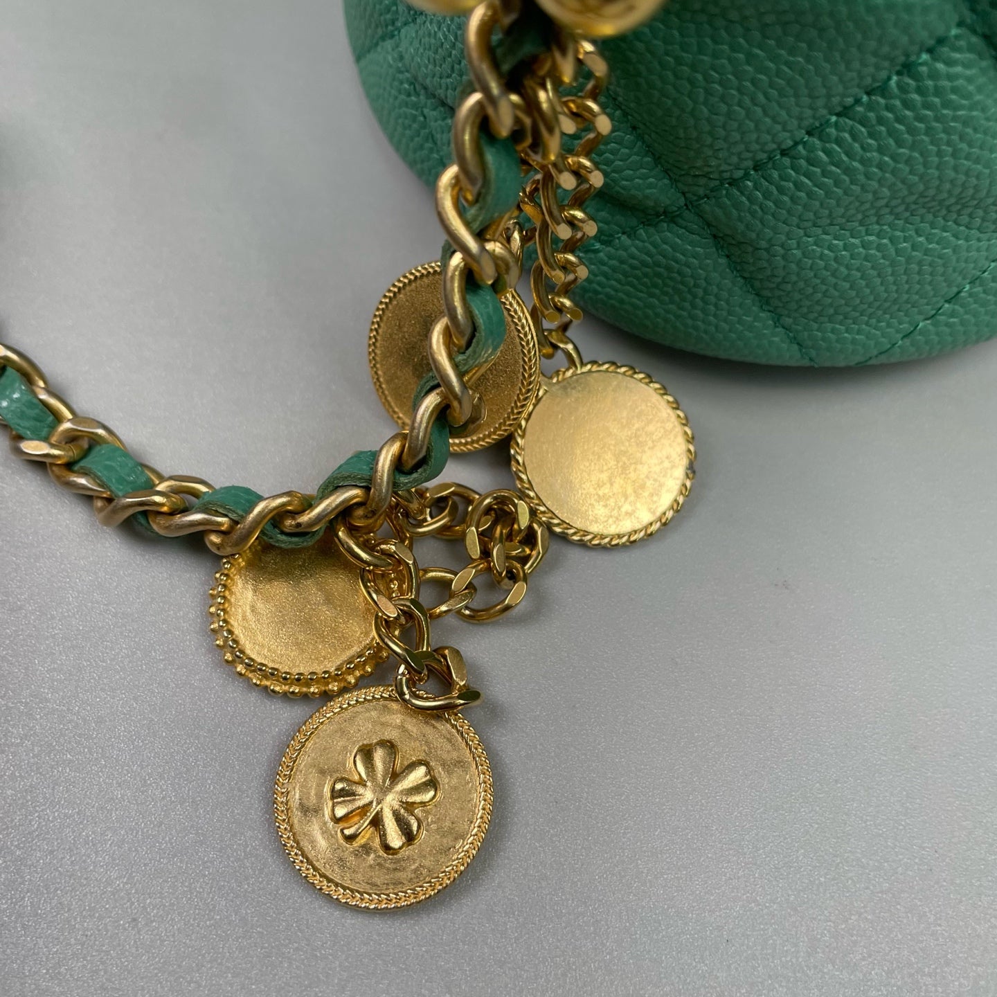 Chanel - Other - Leather - Green - (mini)