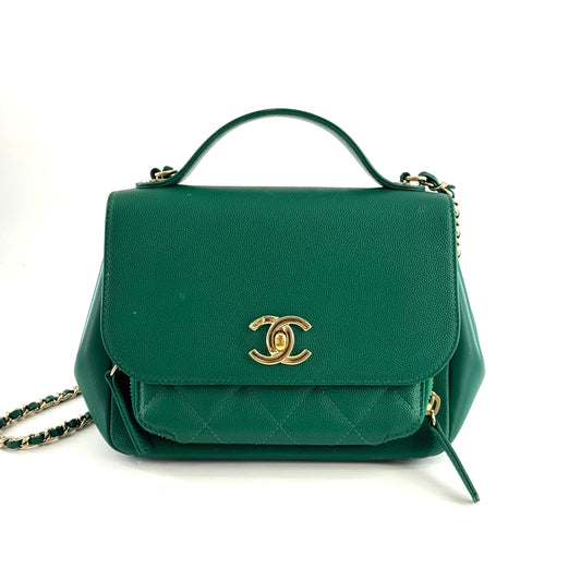 Chanel - Other - Leather - Green - (small)