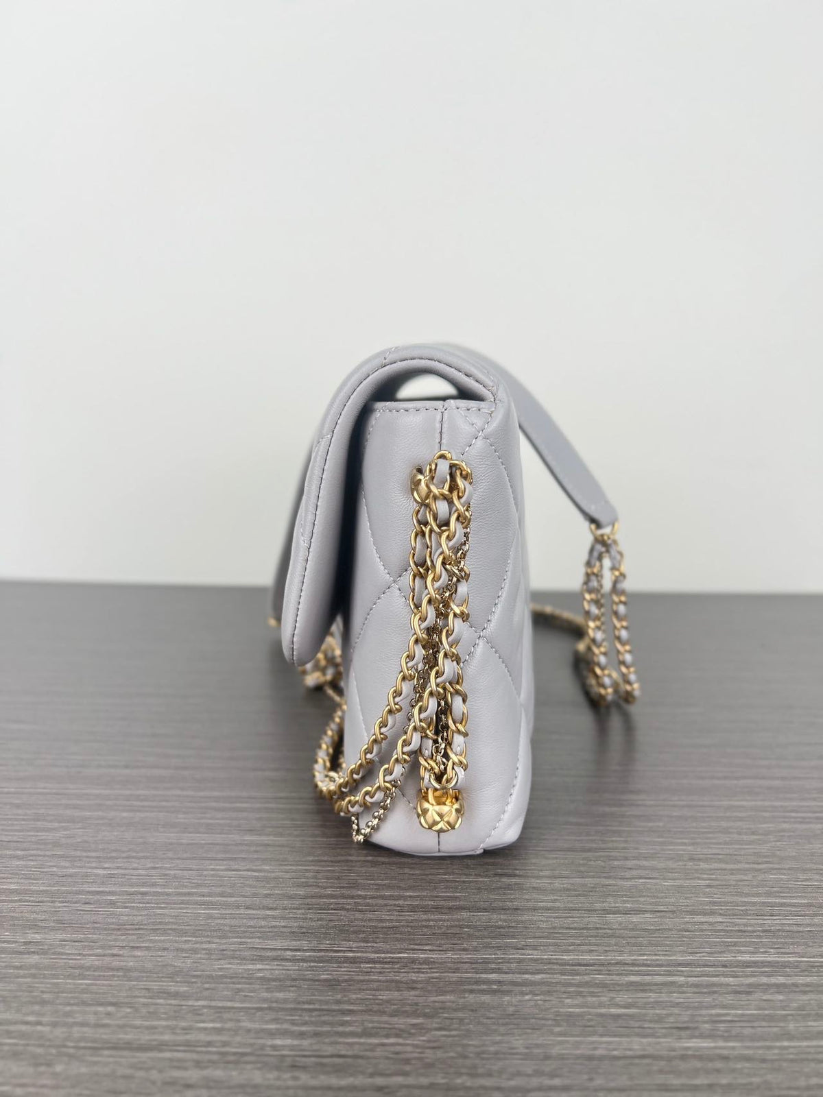 Chanel - Other - Leather - Grey