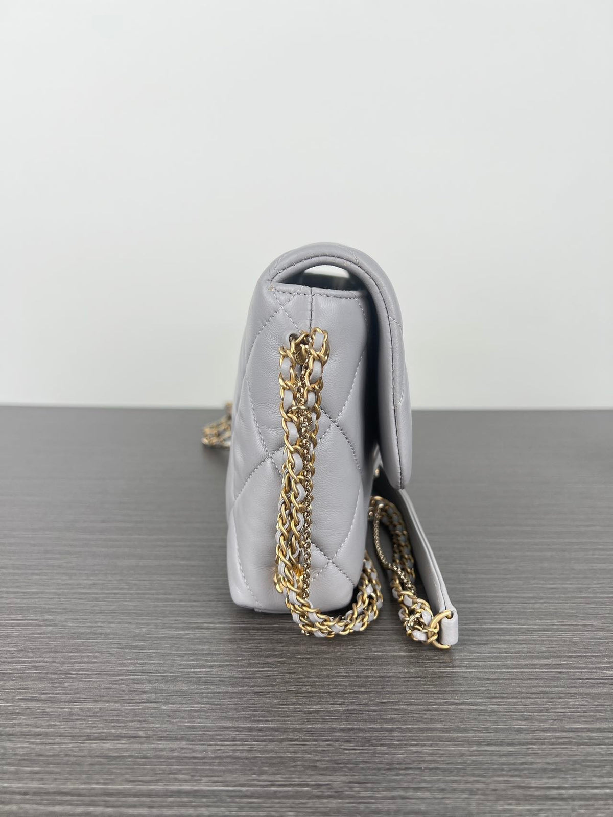 Chanel - Other - Leather - Grey