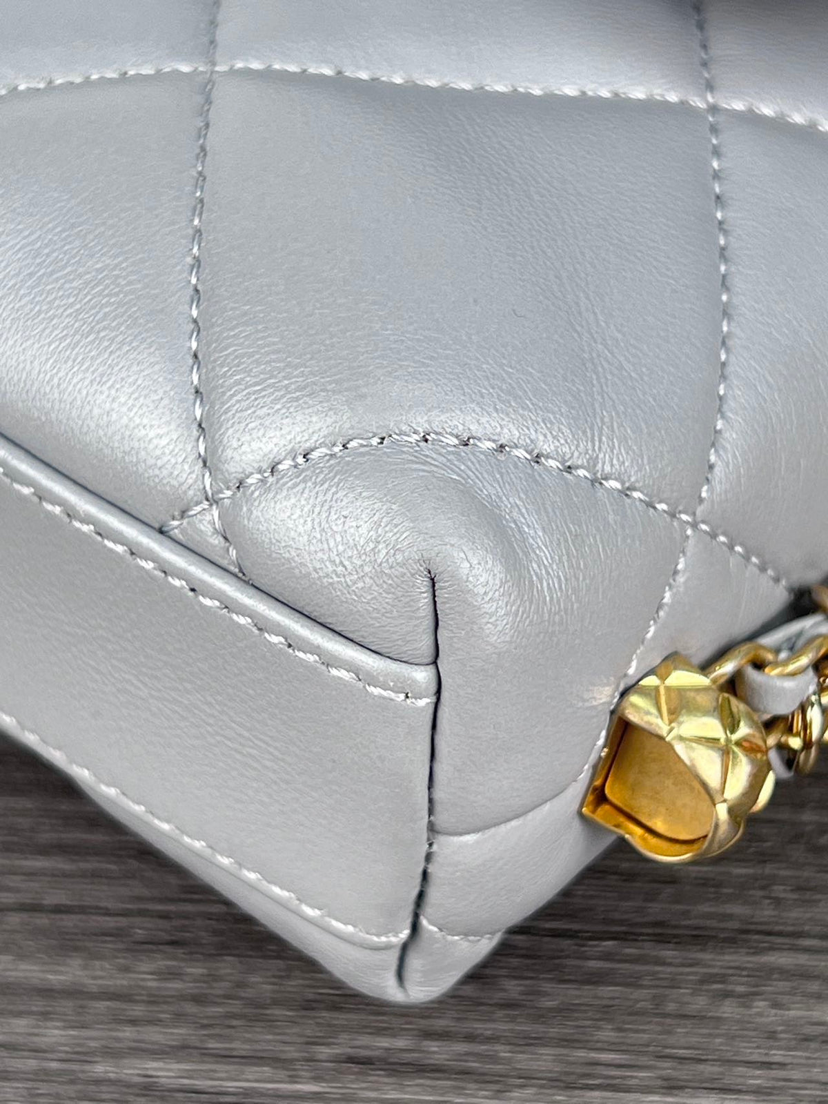 Chanel - Other - Leather - Grey