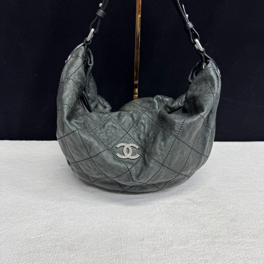 Chanel - Other - Leather - Grey - (Large)
