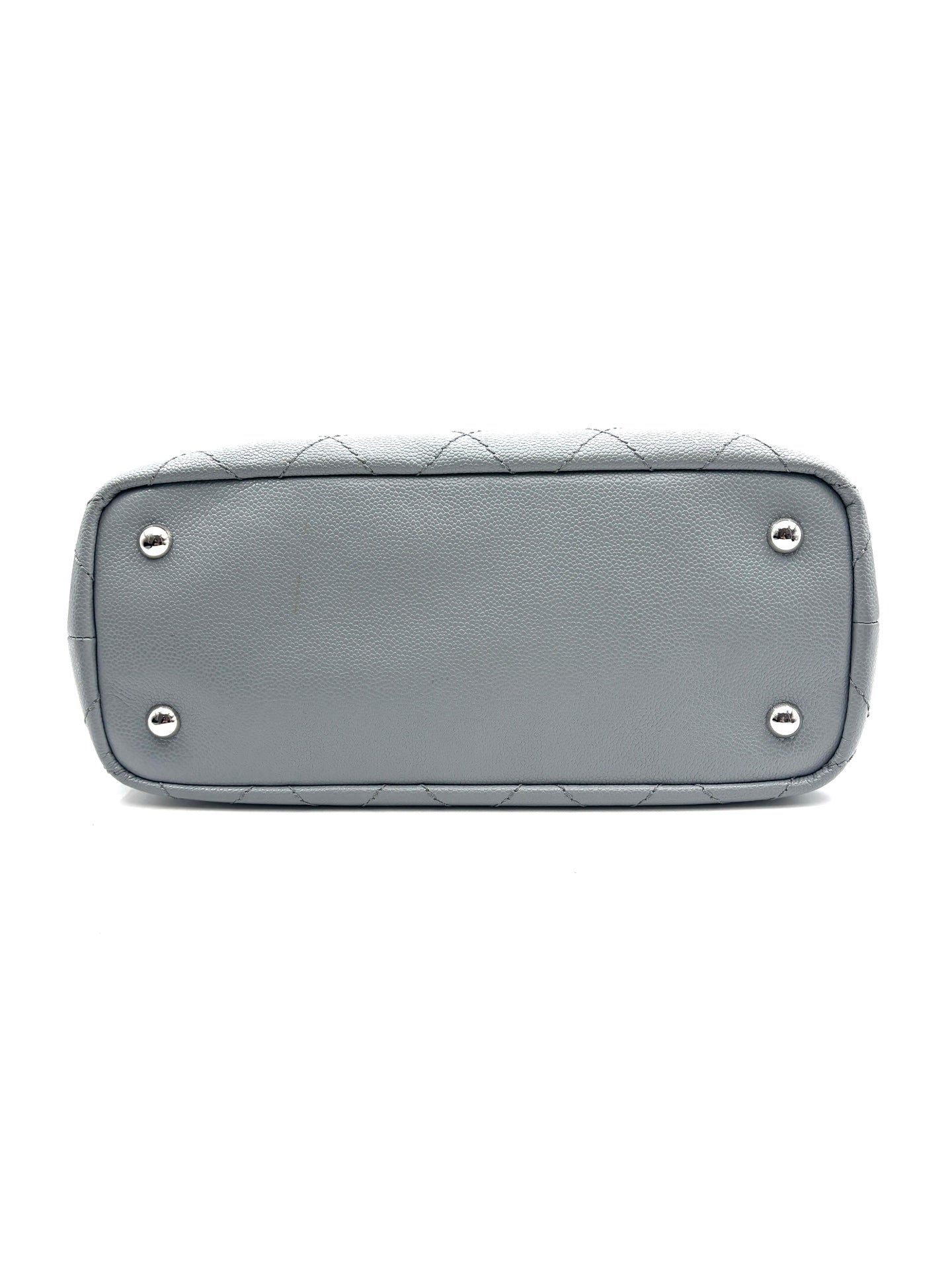 Chanel - Other - Leather - Grey - (Large)