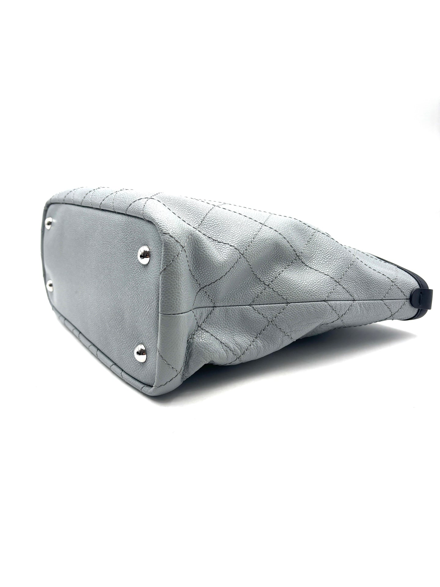 Chanel - Other - Leather - Grey - (Large)