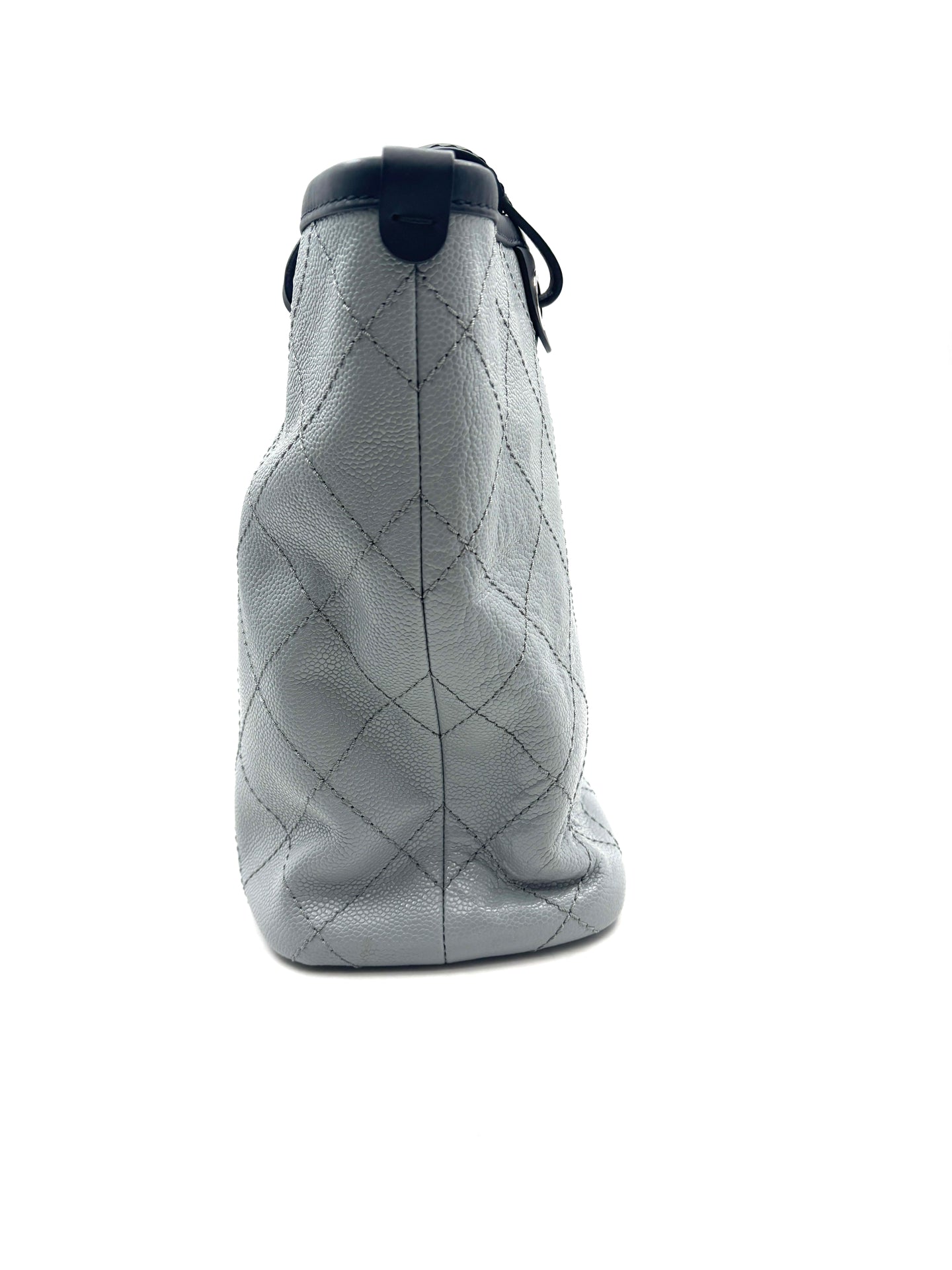 Chanel - Other - Leather - Grey - (Large)
