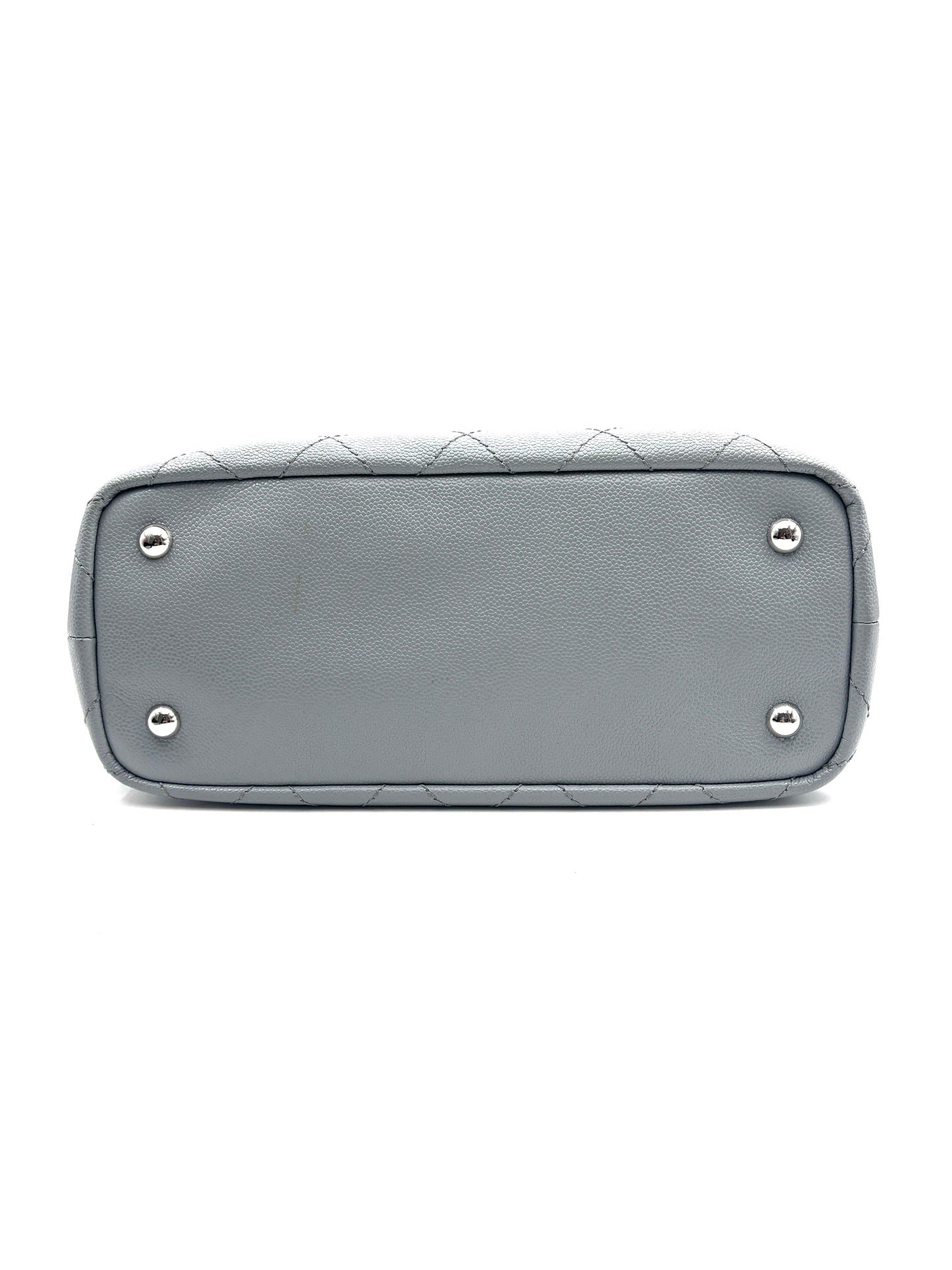 Chanel - Other - Leather - Grey - (Large)