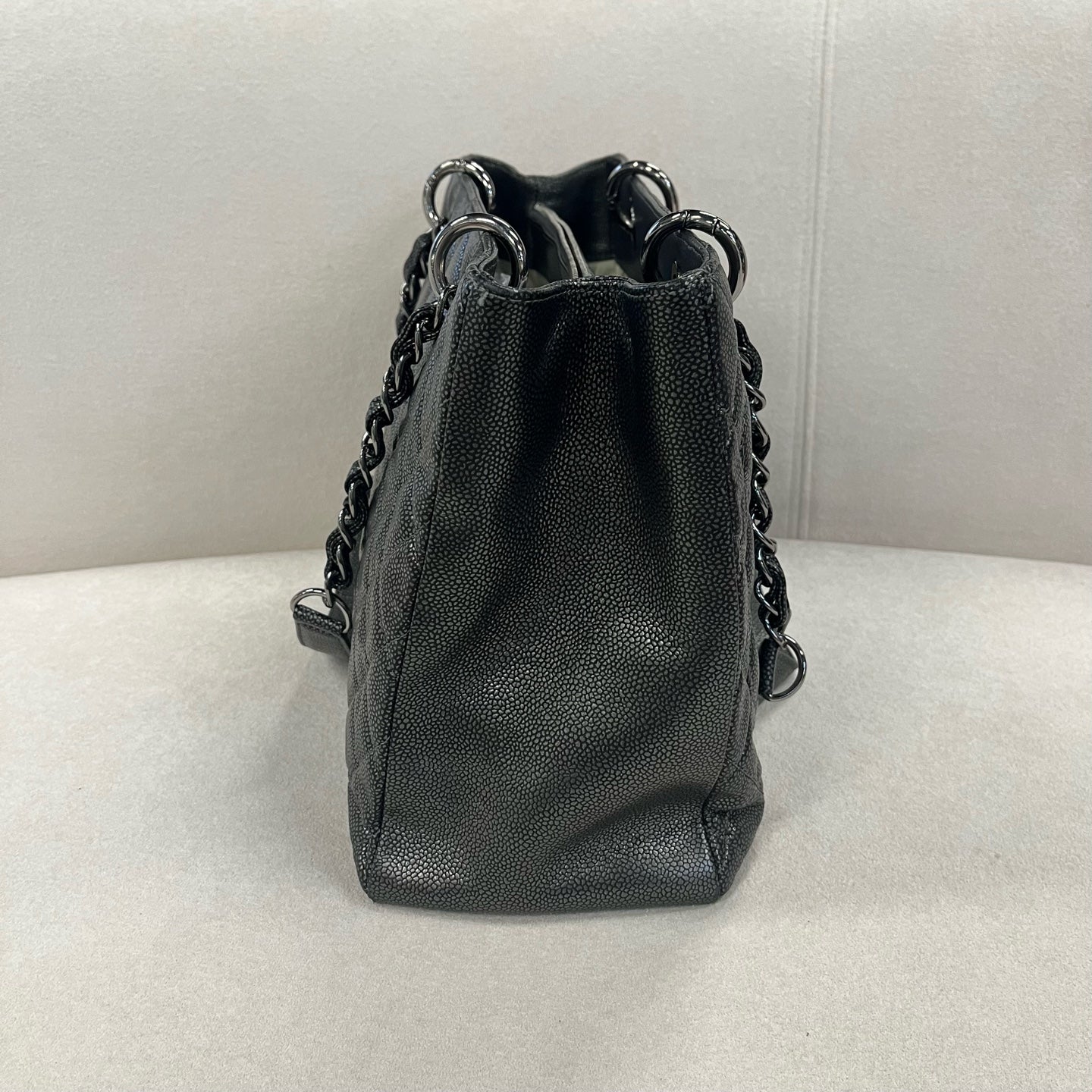 Chanel - Other - Leather - Grey - (medium)