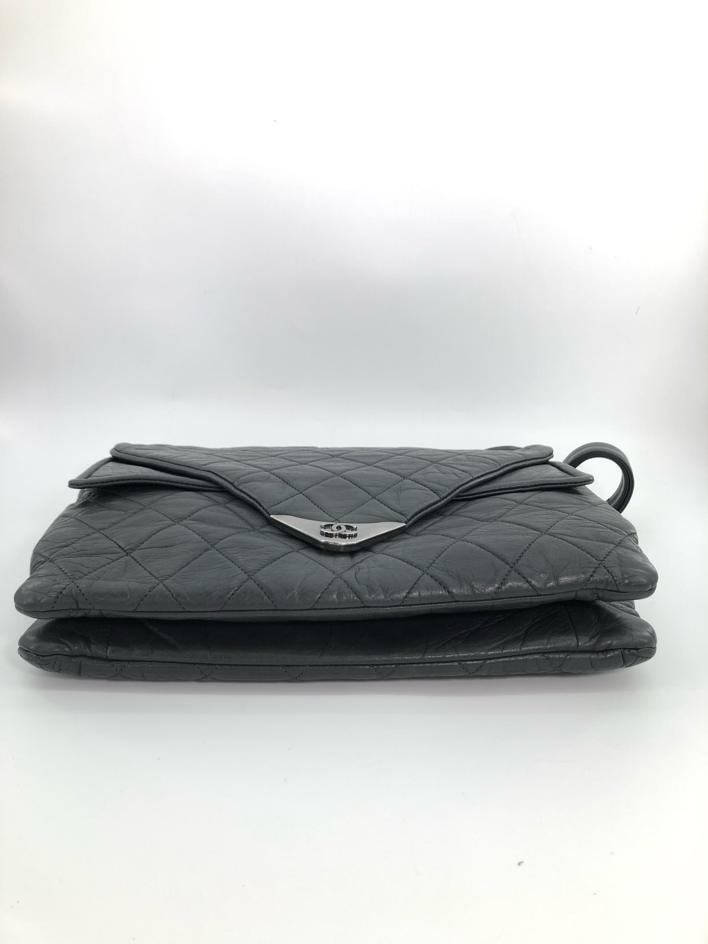 Chanel - Other - Leather - Grey - (medium)