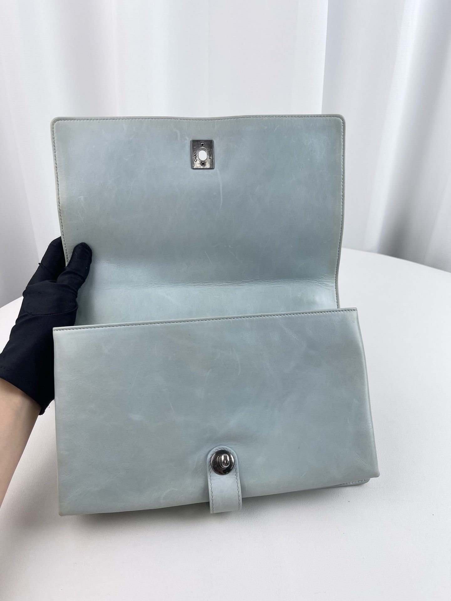 Chanel - Other - Leather - Grey - (medium)