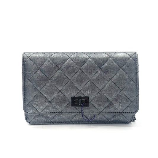 Chanel - Other - Leather - Grey - (mini)