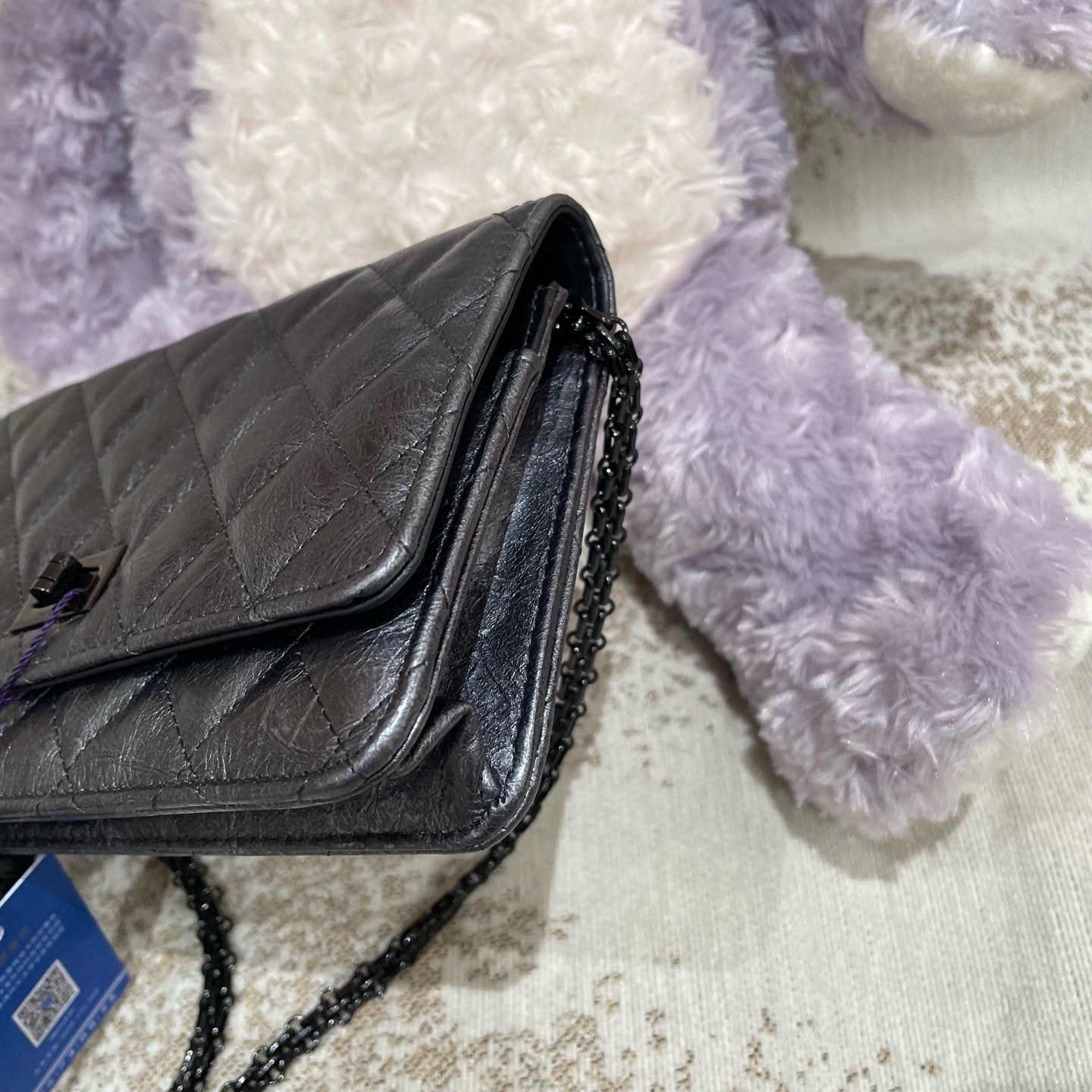 Chanel - Other - Leather - Grey - (mini)
