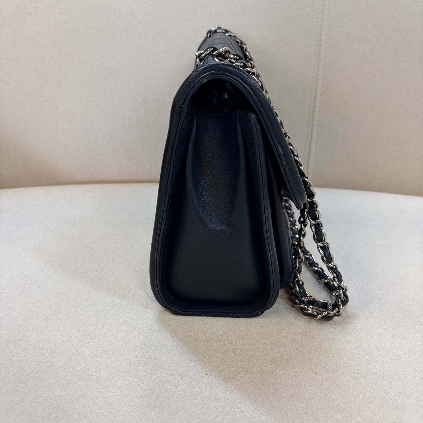 Chanel - Other - Leather - Navy - (medium)