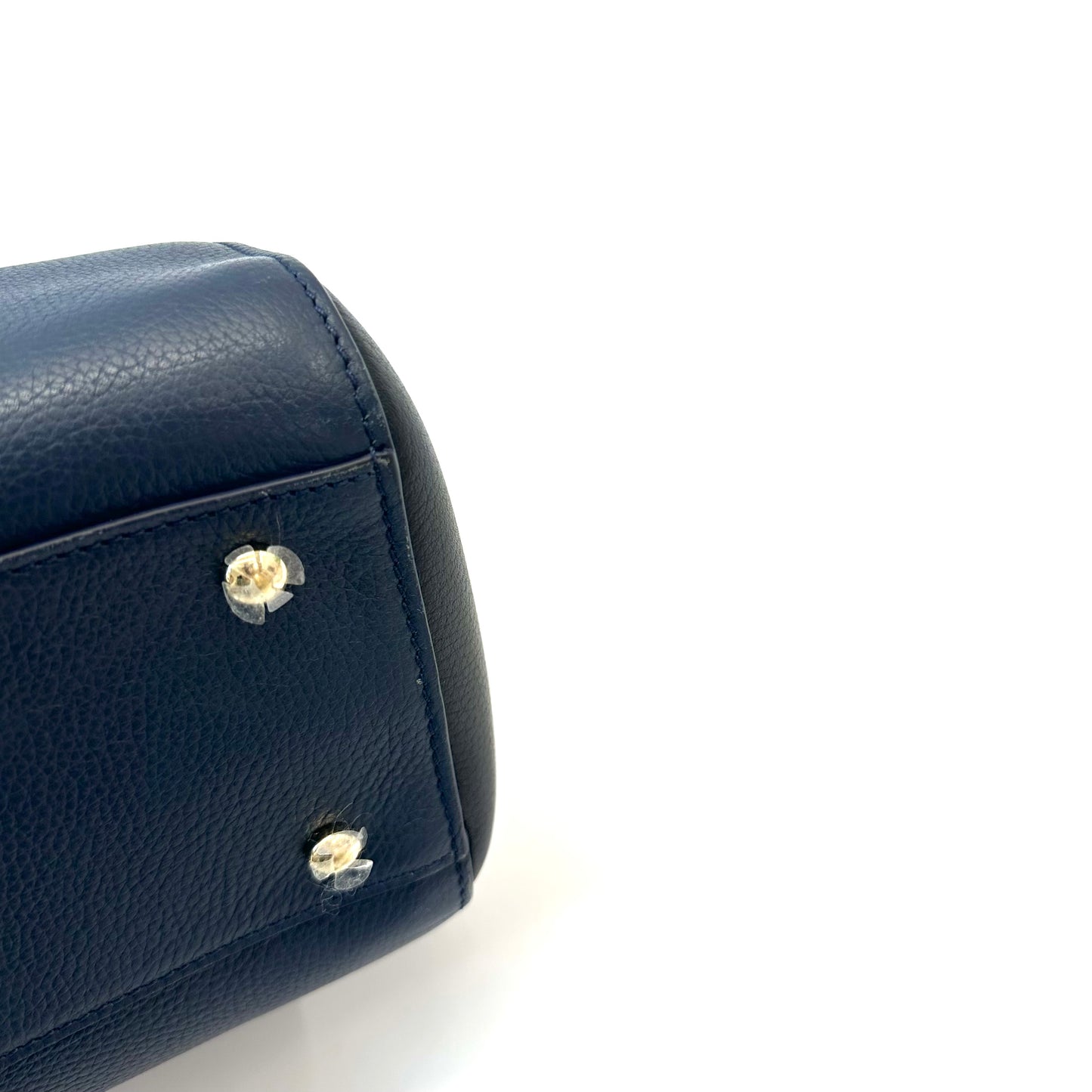 Chanel - Other - Leather - Navy - (medium)