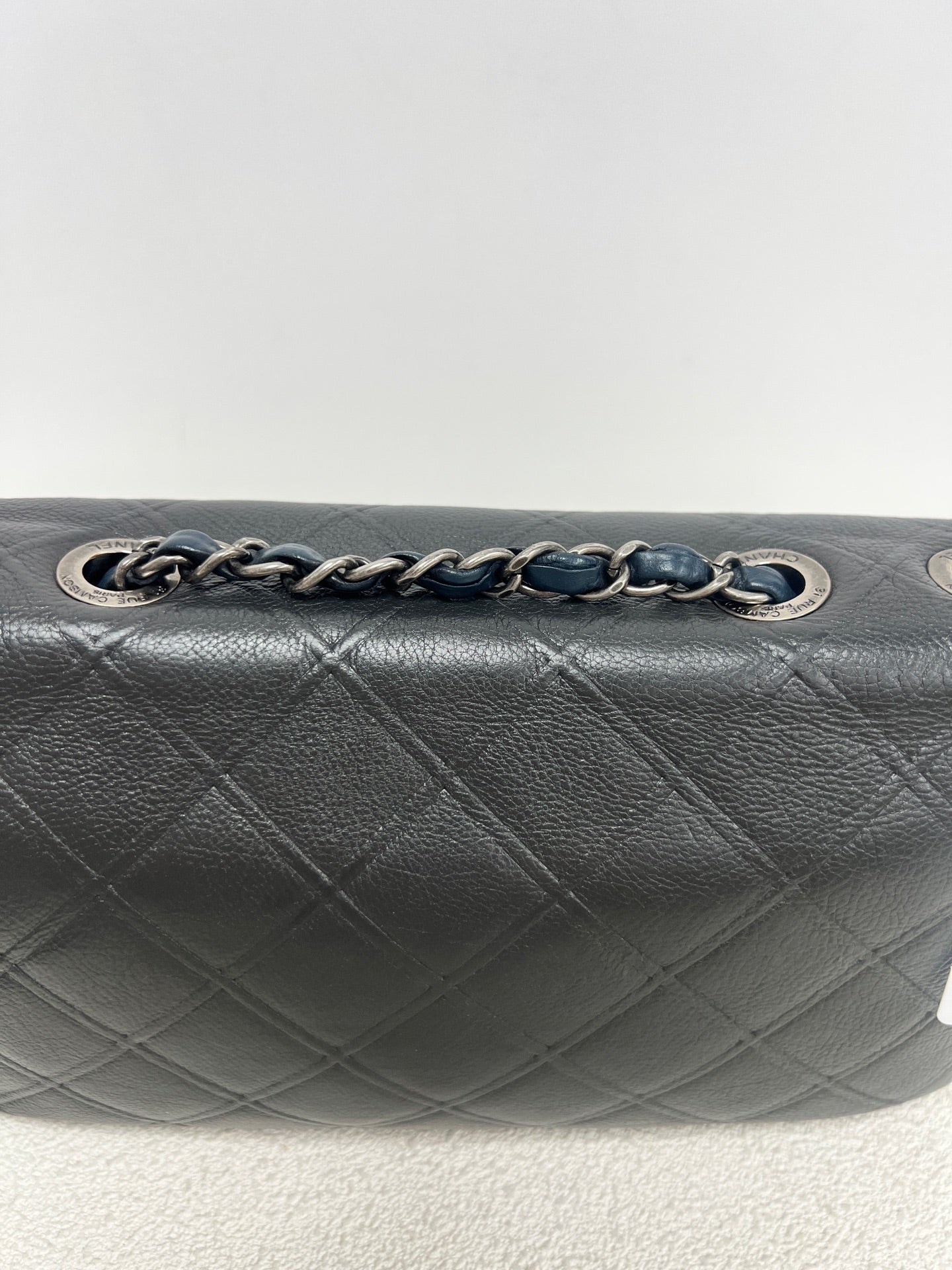 Chanel - Other - Leather - Navy - (medium)
