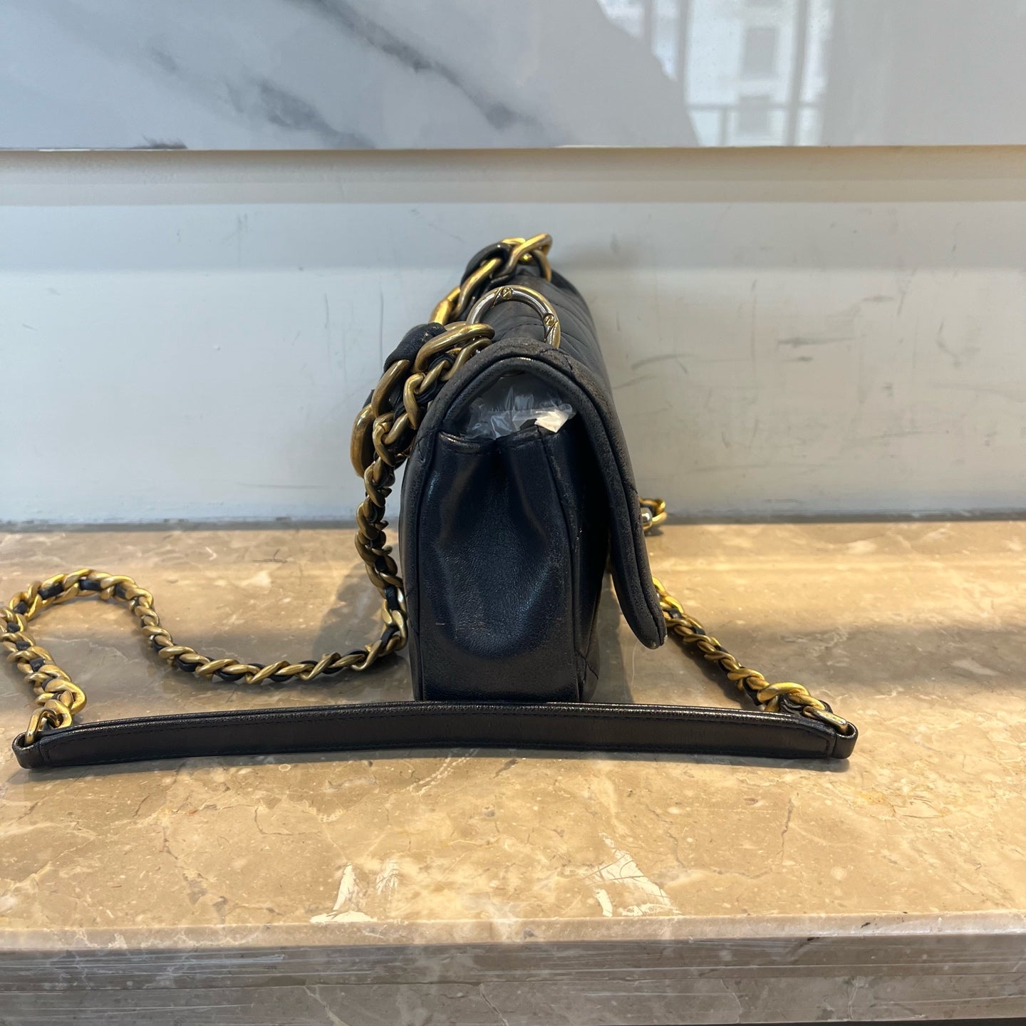 Chanel - Other - Leather - Navy - (mini)