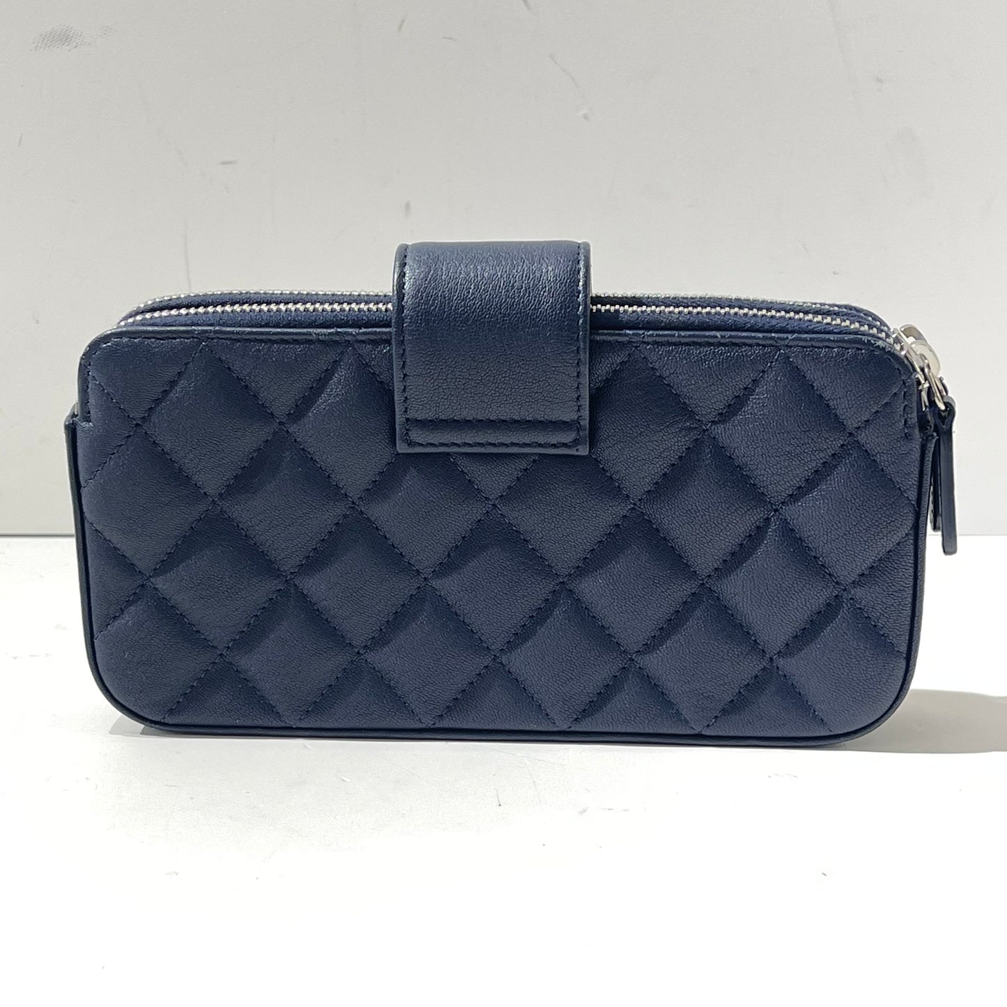 Chanel - Other - Leather - Navy - (mini)