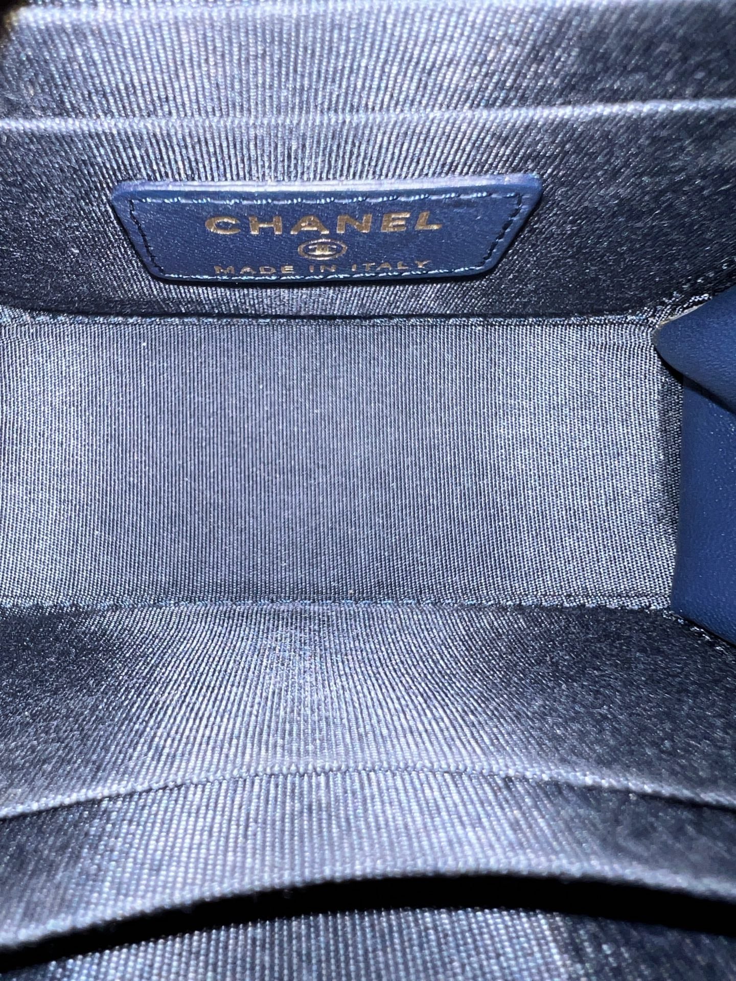 Chanel - Other - Leather - Navy - (mini)