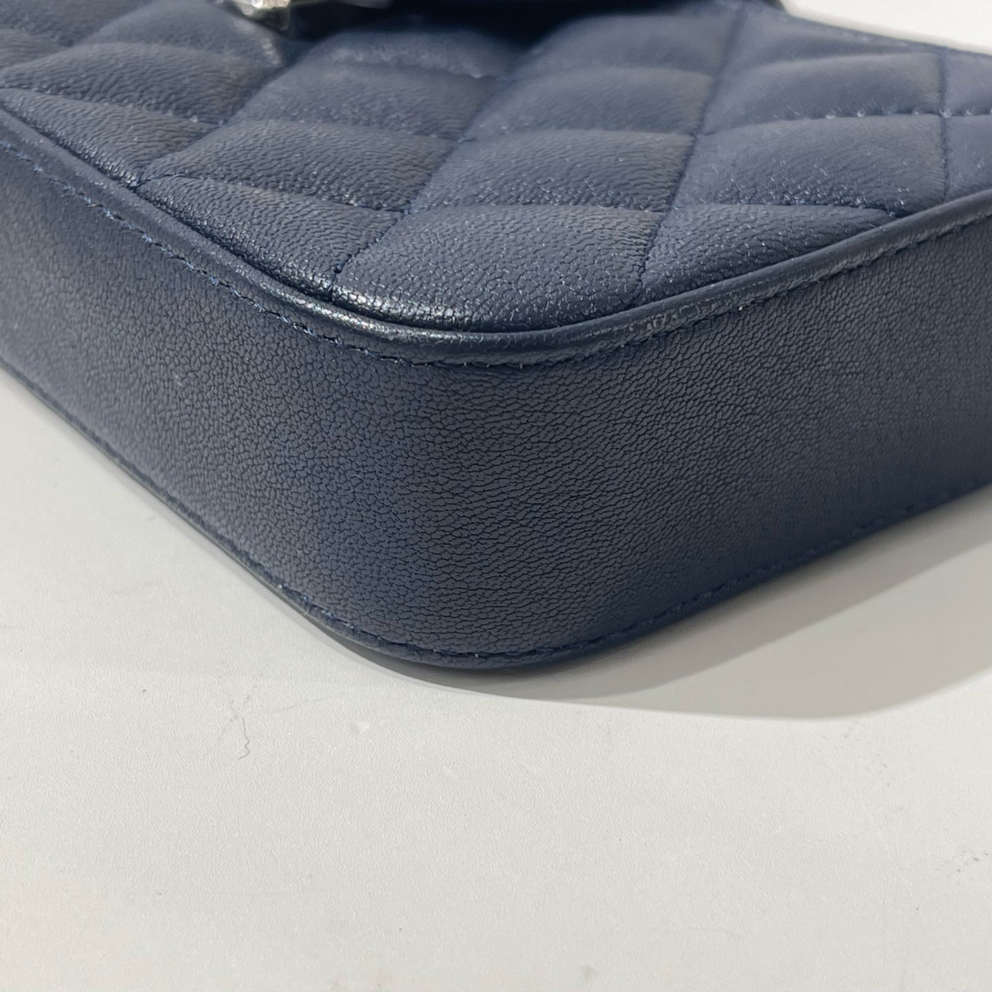 Chanel - Other - Leather - Navy - (mini)
