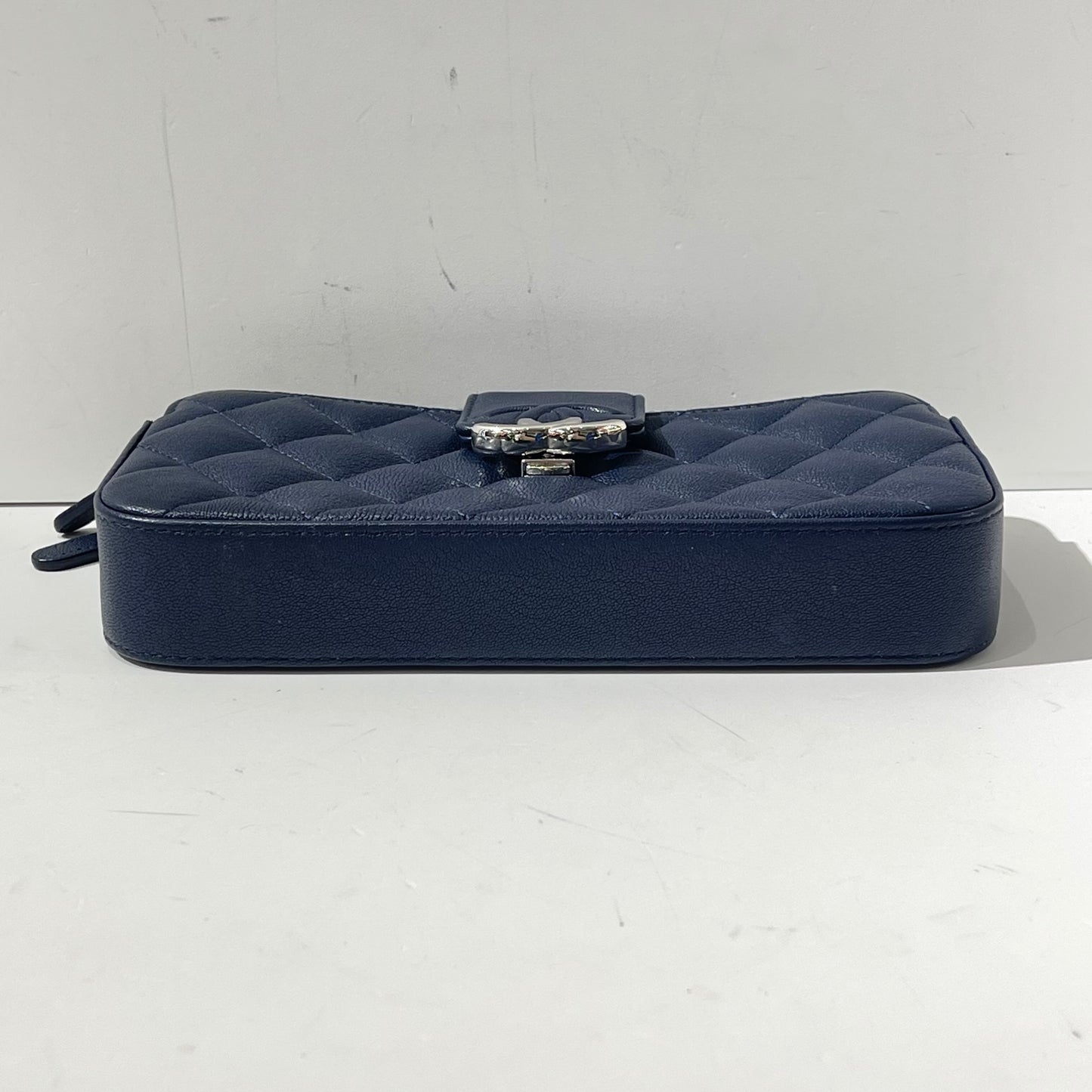 Chanel - Other - Leather - Navy - (mini)