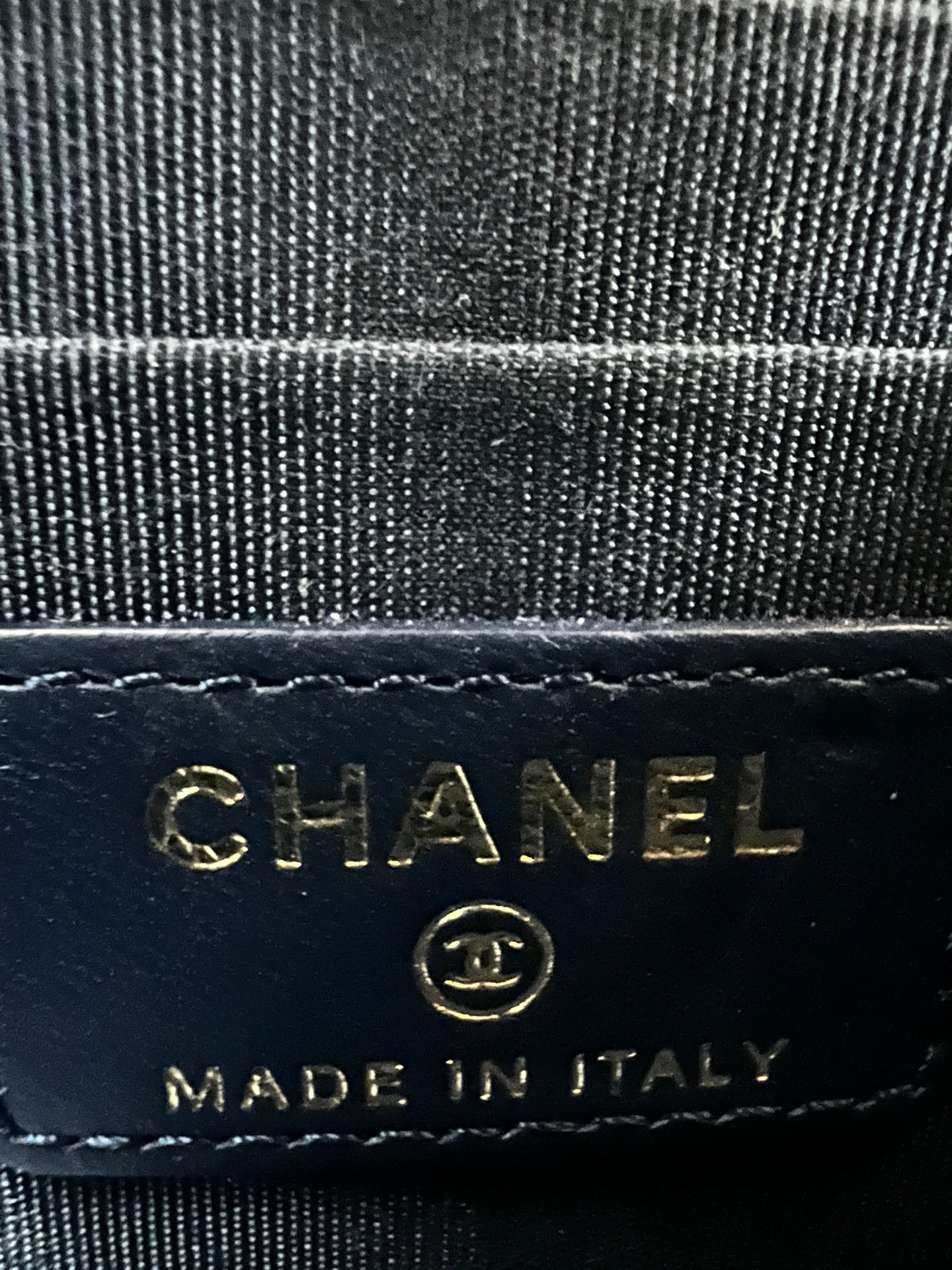 Chanel - Other - Leather - Navy - (mini)