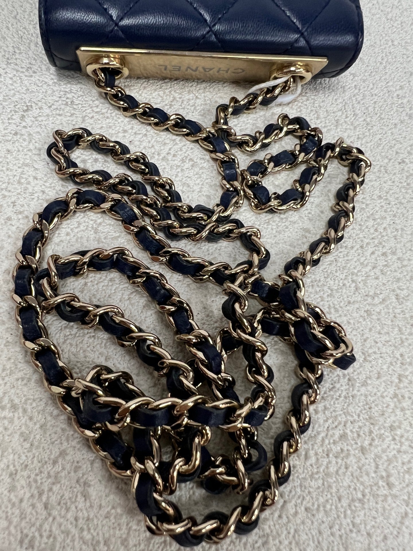 Chanel - Other - Leather - Navy - (mini)