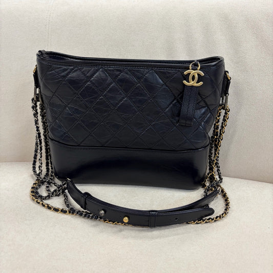 Chanel - Other - Leather - Navy - (small)