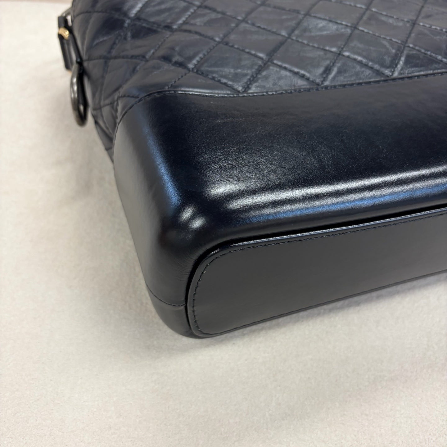 Chanel - Other - Leather - Navy - (small)