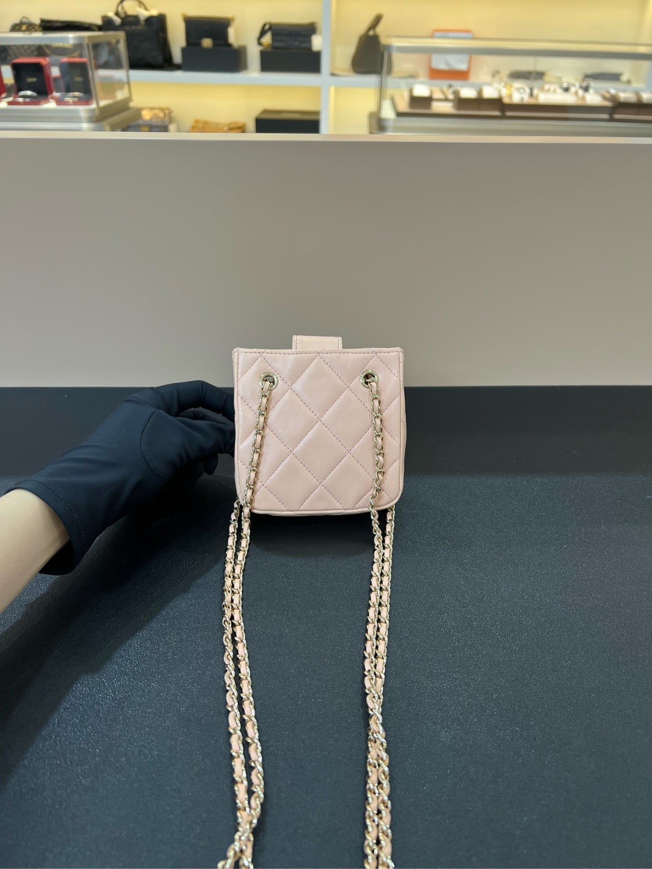 Chanel - Other - Leather - Orange - (mini)