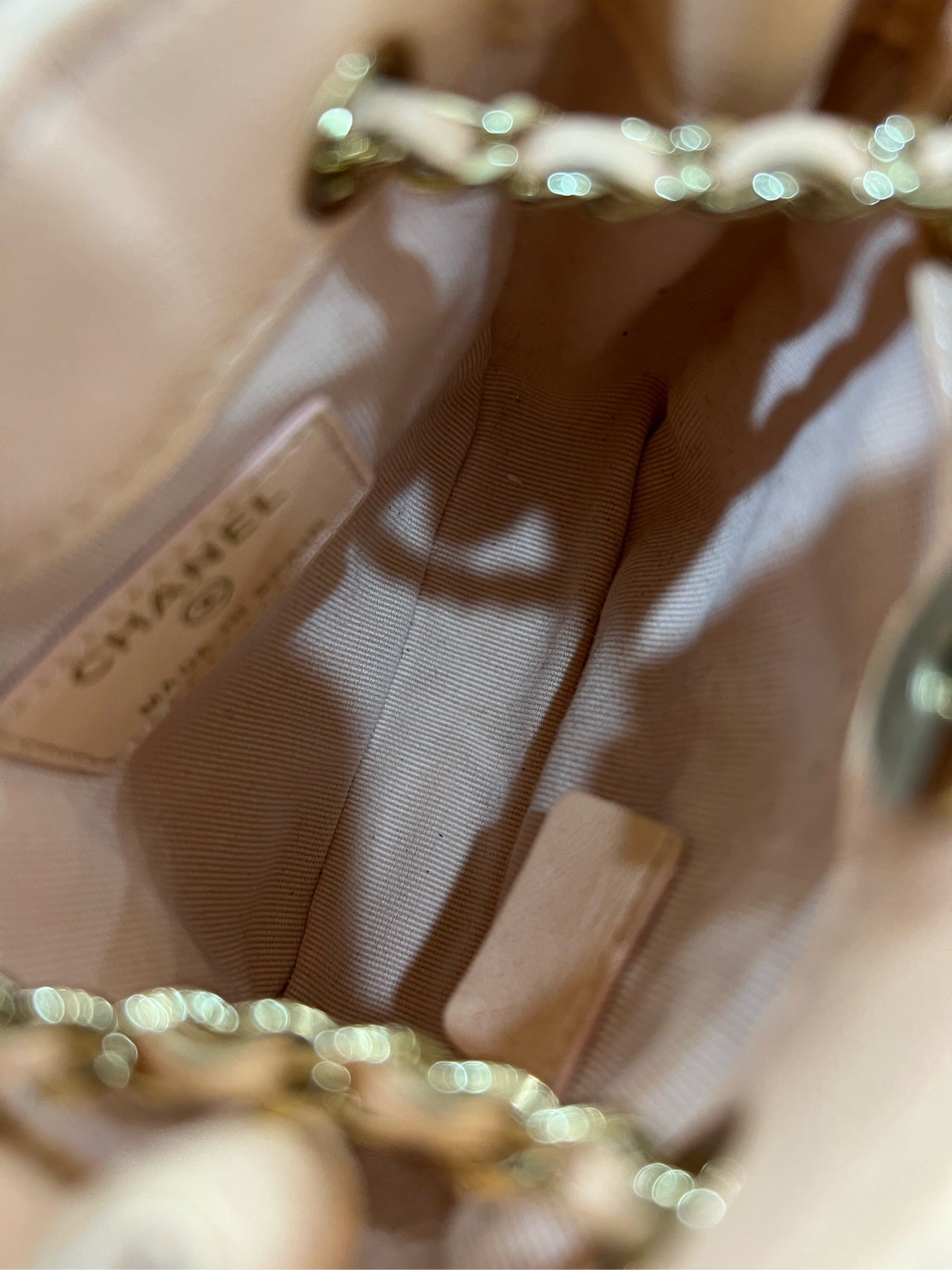 Chanel - Other - Leather - Orange - (mini)