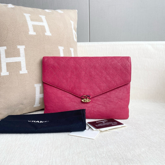Chanel - Other - Leather - Pink - (medium)