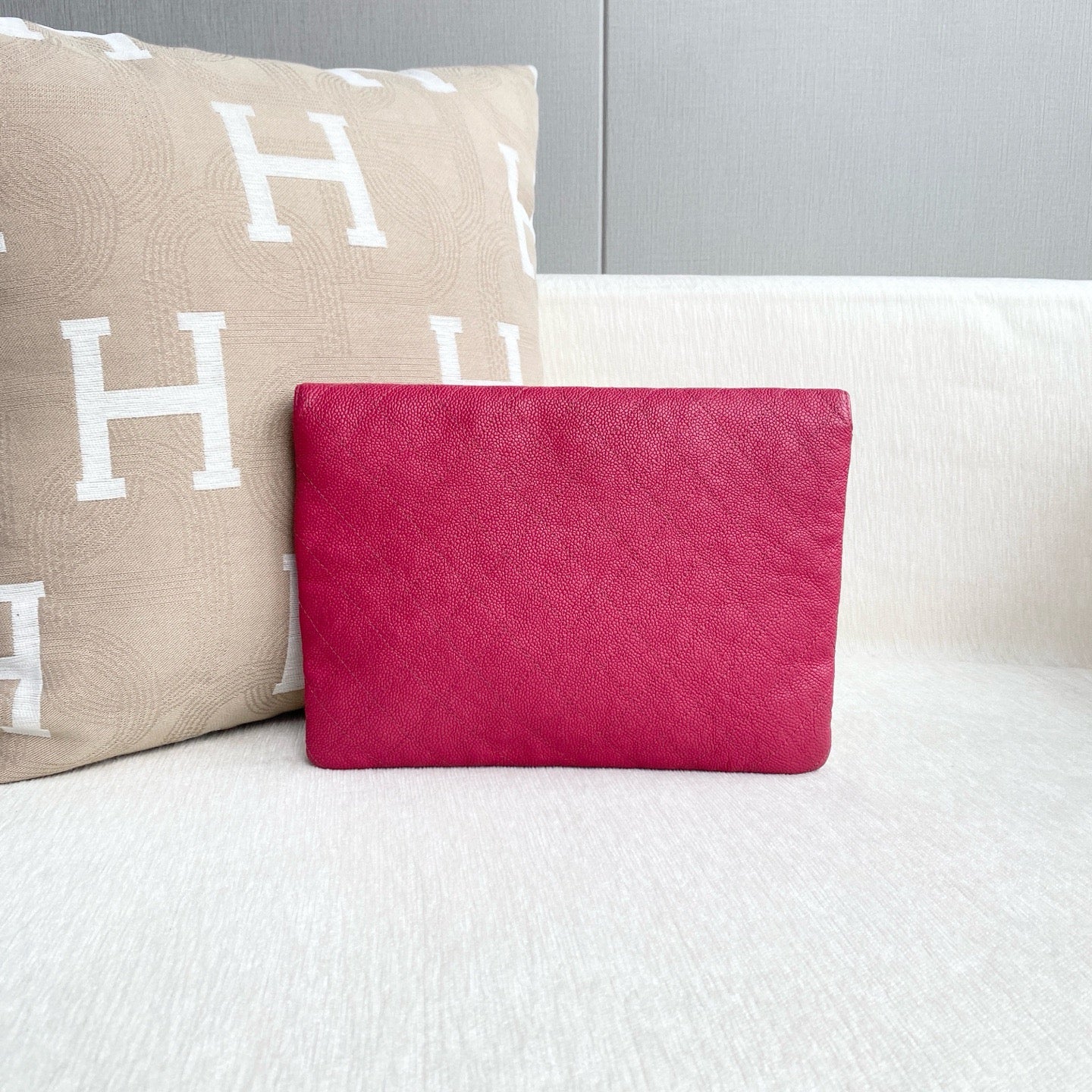Chanel - Other - Leather - Pink - (medium)