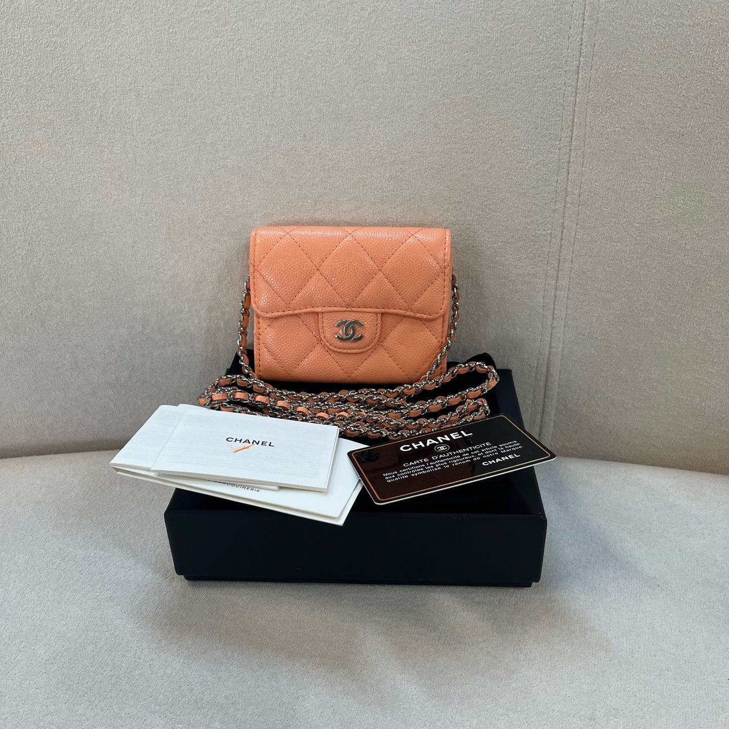 Chanel - Other - Leather - Pink - (mini)