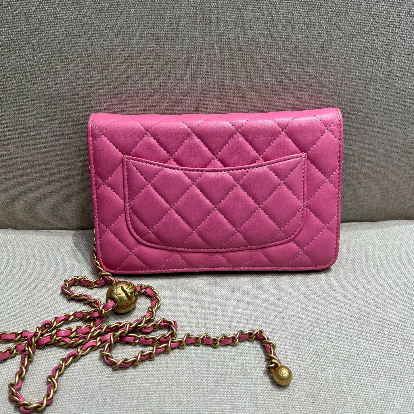 Chanel - Other - Leather - Pink - (mini)