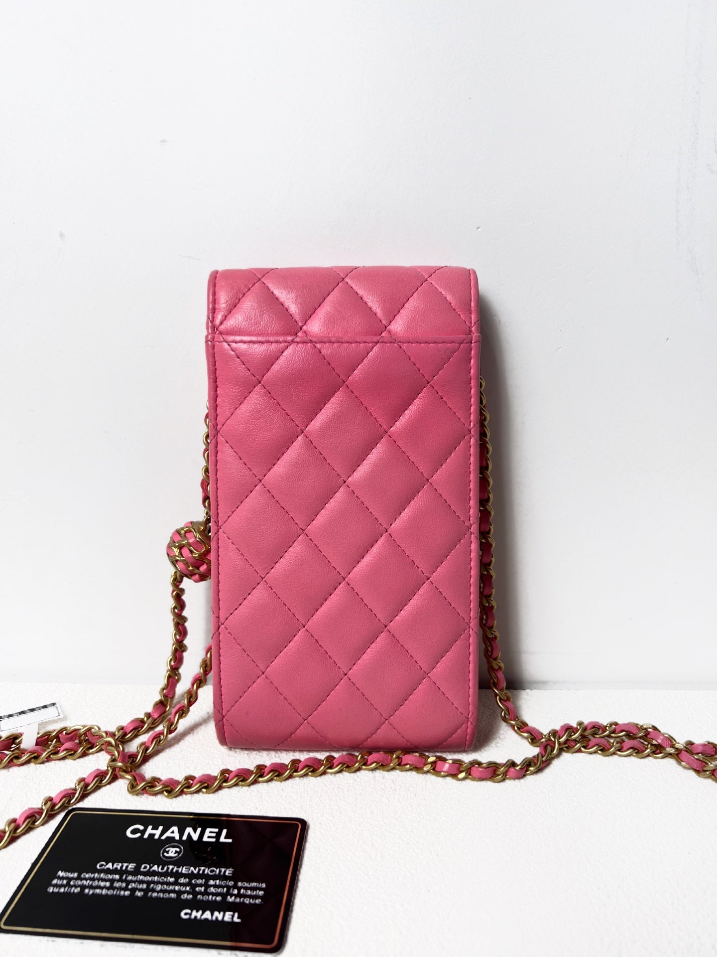 Chanel - Other - Leather - Pink - (mini)