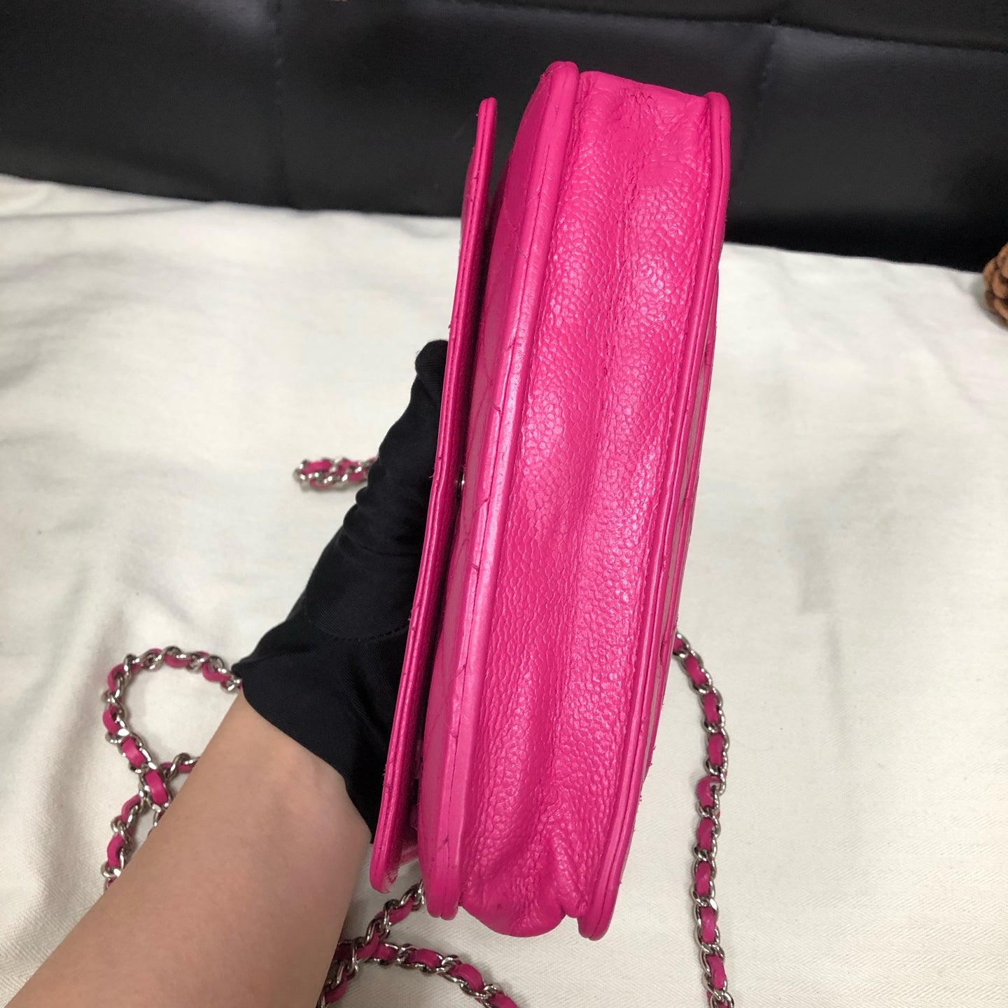 Chanel - Other - Leather - Pink - (mini)