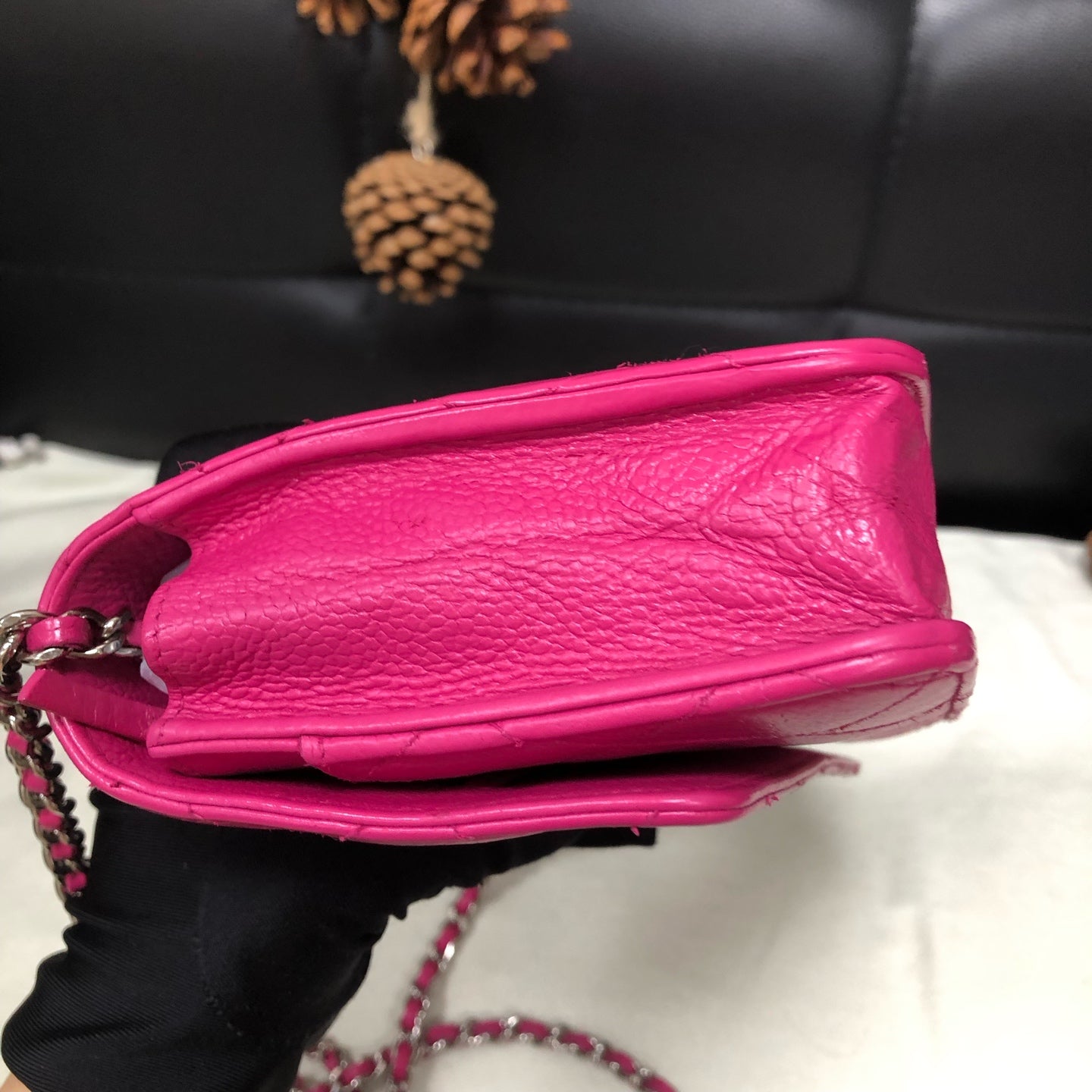 Chanel - Other - Leather - Pink - (mini)
