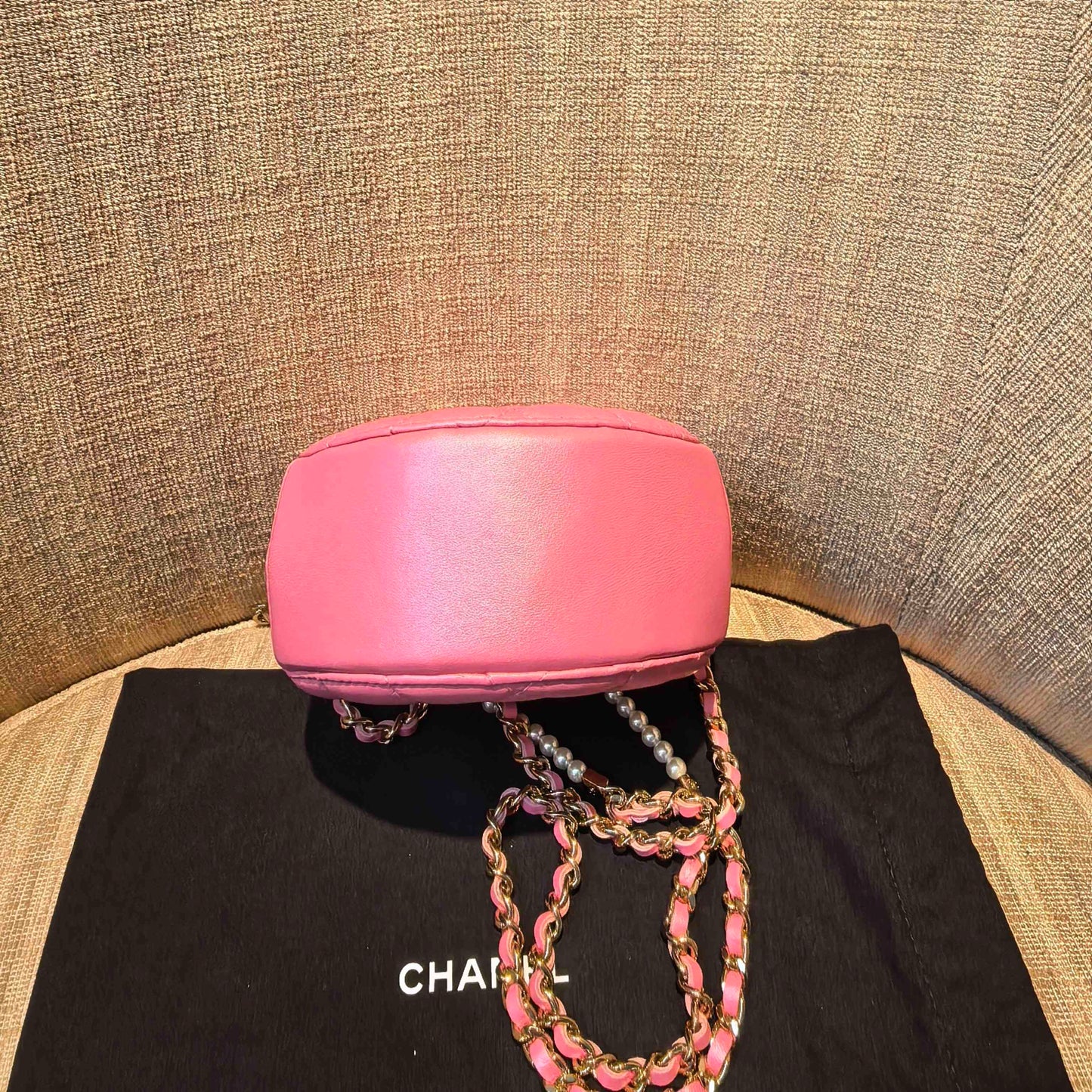Chanel - Other - Leather - Pink - (mini)